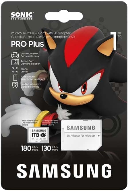 Samsung PRO Plus microSD Card
