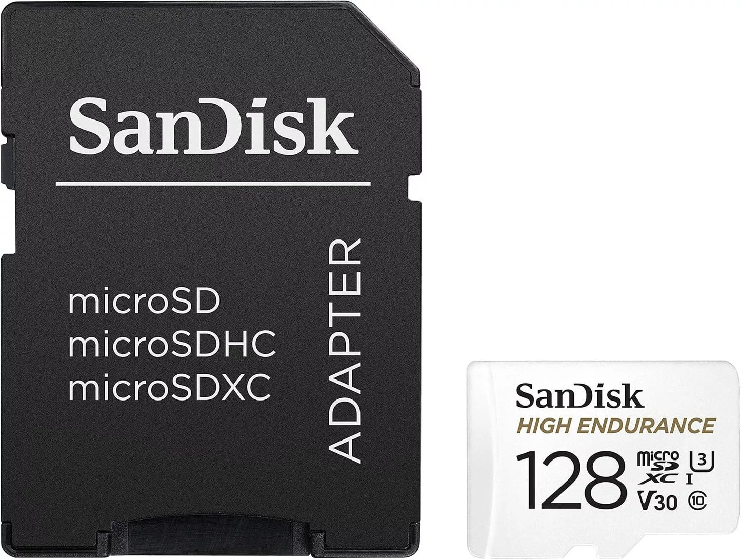 SanDisk High Endurance microSD Card for Dash Cams and CCTV Security Cameras
