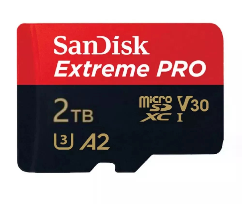SanDisk Extreme PRO microSDXC A2 V3 UHS-I U3 Memory Card