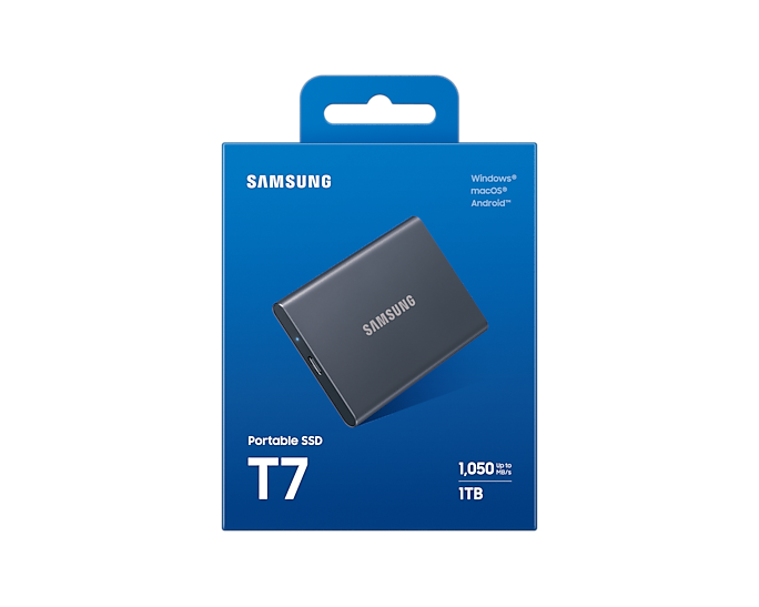 Samsung Portable SSD T7 USB 3.2 Gen 2