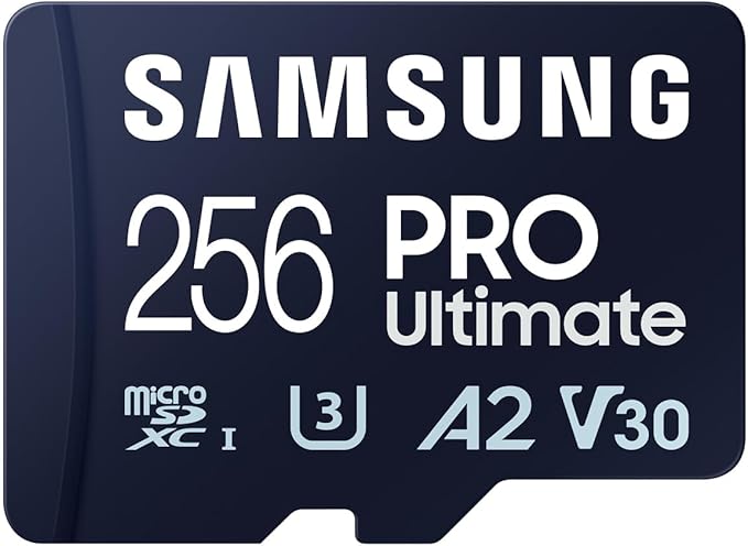 Samsung Ultimate Pro microSD Card with SD Adapter