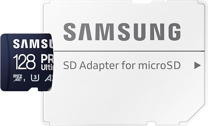 Samsung Ultimate Pro microSD Card with SD Adapter