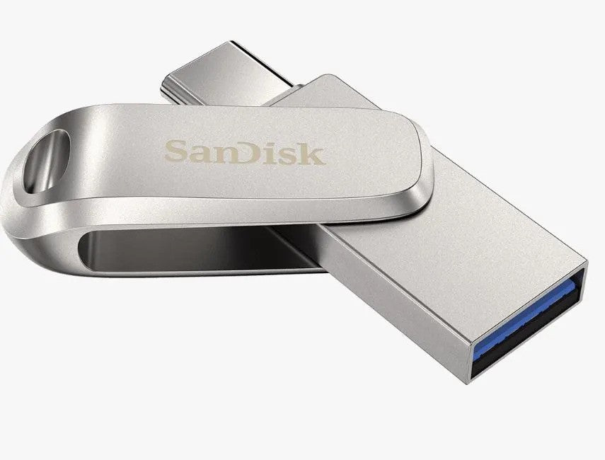 SanDisk Ultra Dual Drive Luxe 3.2 USB Type-C Flash Drive